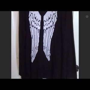 Hot Topic Angel Wings Sweater